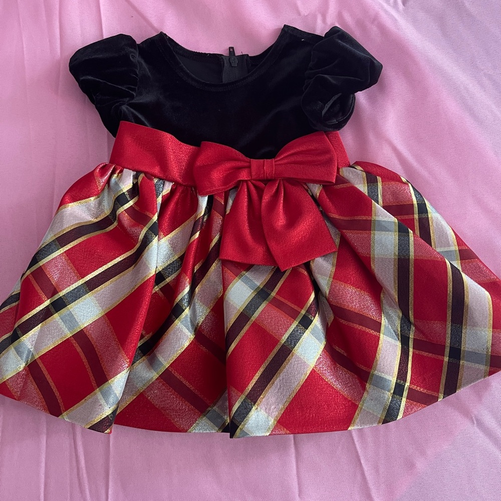 Bonnie baby Holiday Christmas dress